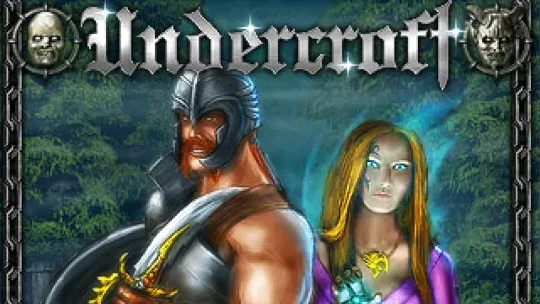 Undercroft key art: a helmeted warrior and a mage under the game logo